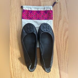 VGUC Tory Burch Mini Ballet flats with dust bag size 5